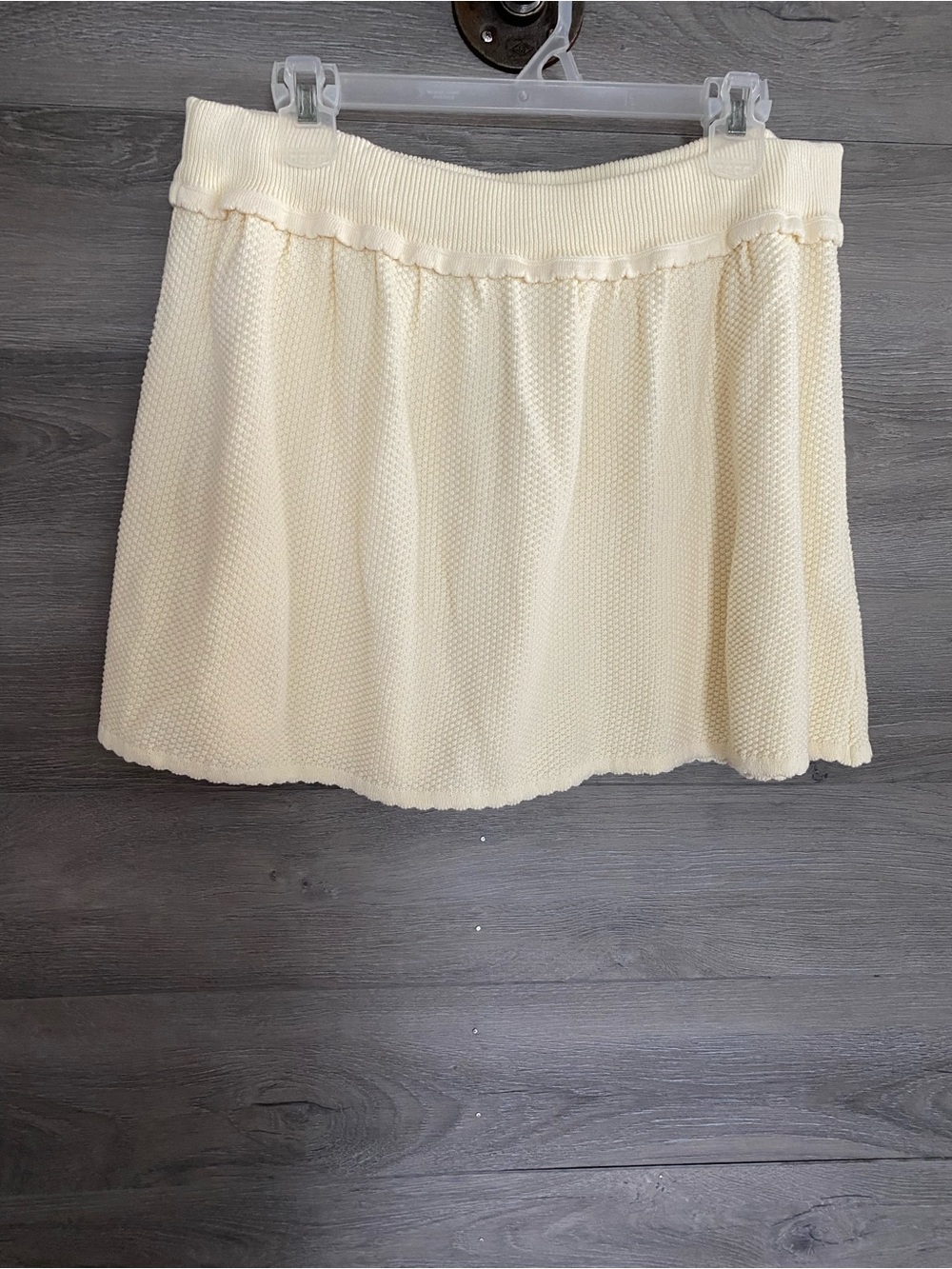 Djerf Avenue Amorini Skirt Organic Cotton Cream